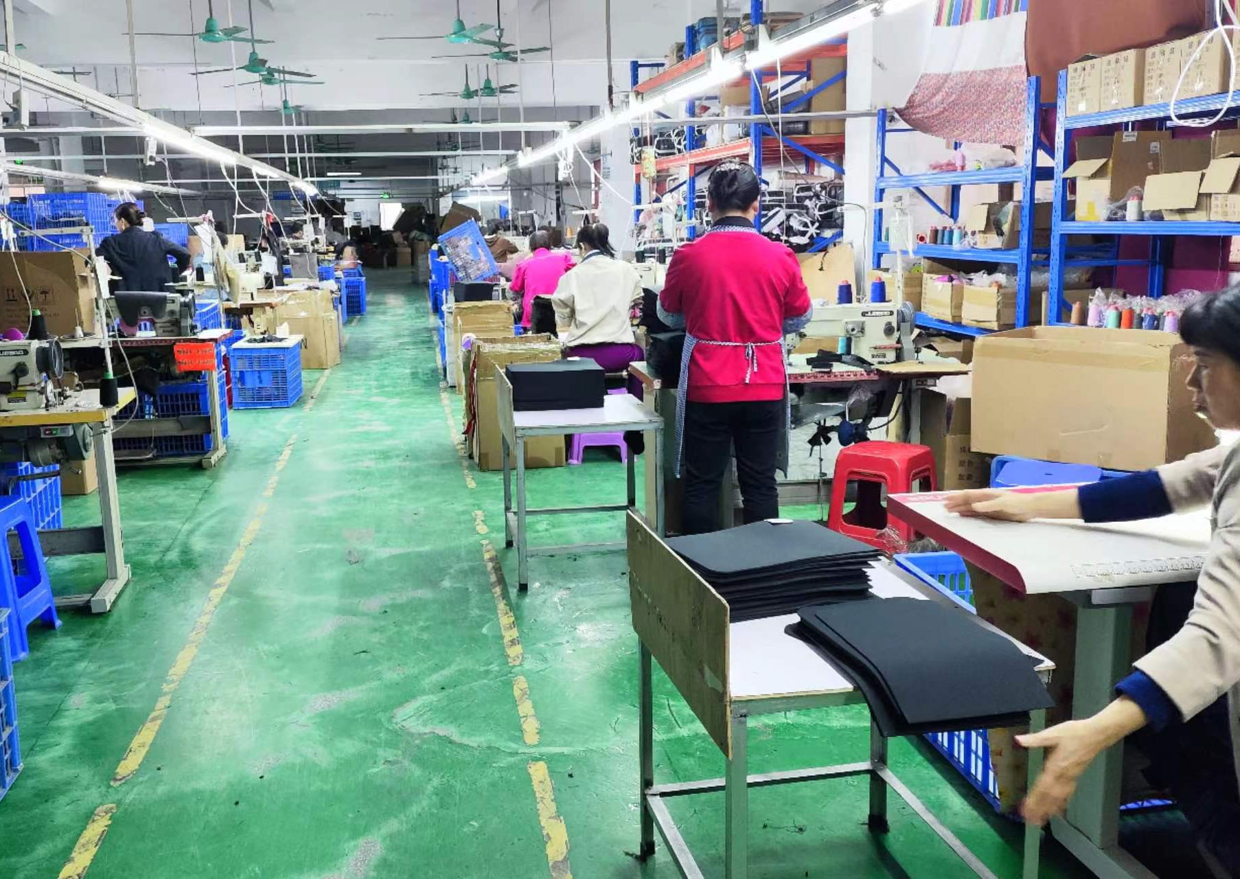 Massage products production workshop