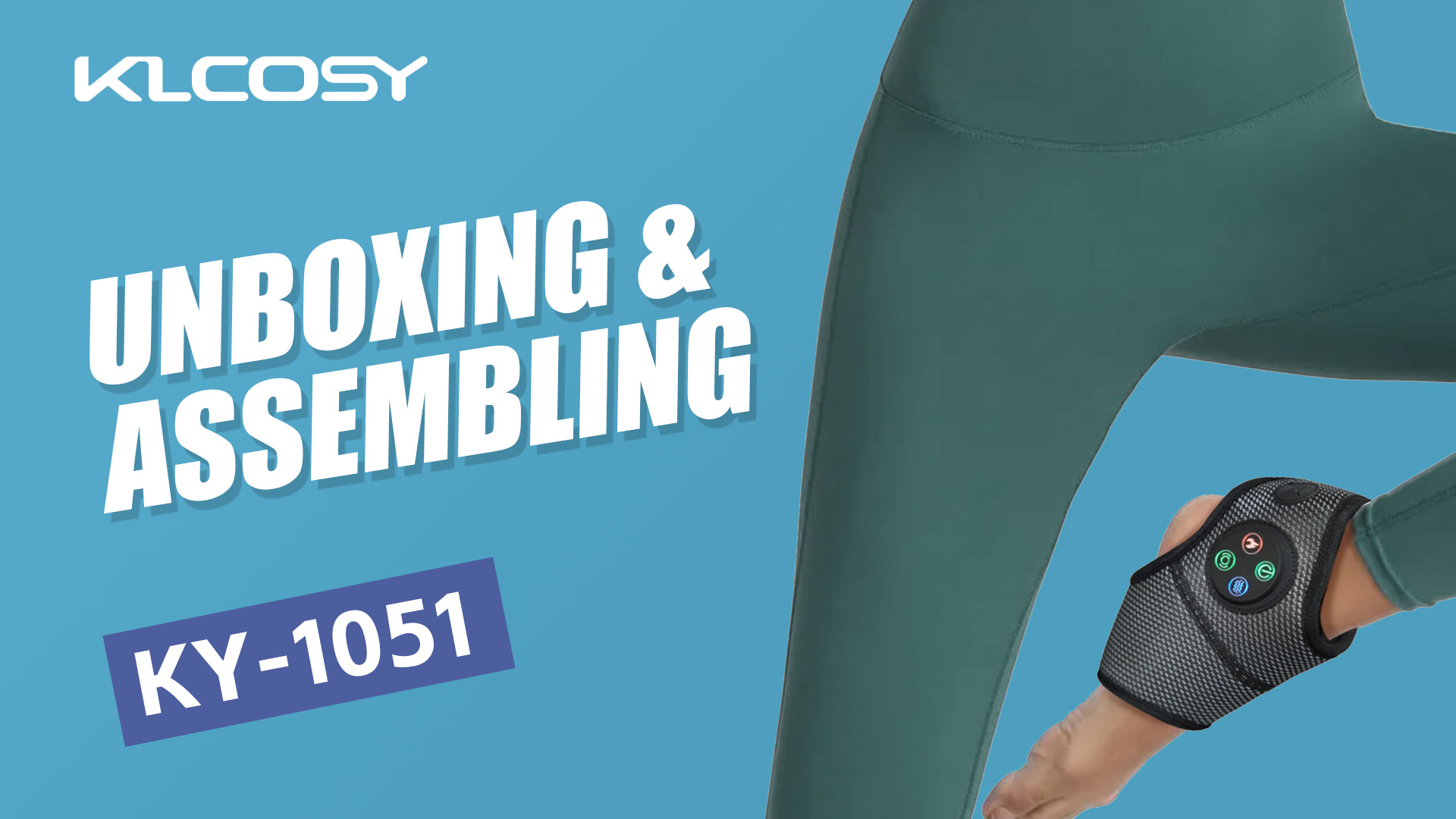Unboxing video for Ankle/Foot Massager KY1051 II