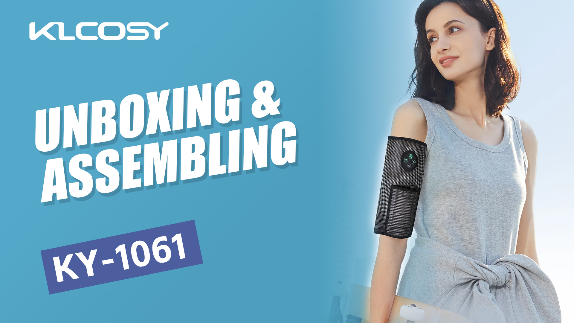Unboxing video for Arm/Calf Massager KY1061 I