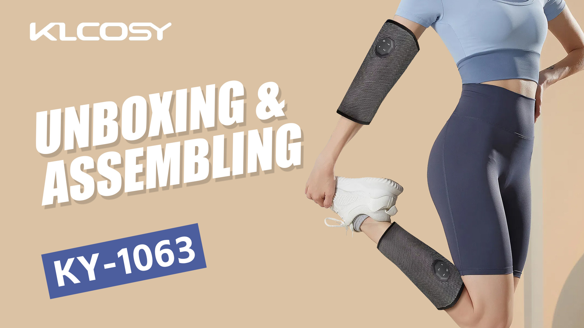Unboxing video for Wireless hand / arm Massager KY1061 III